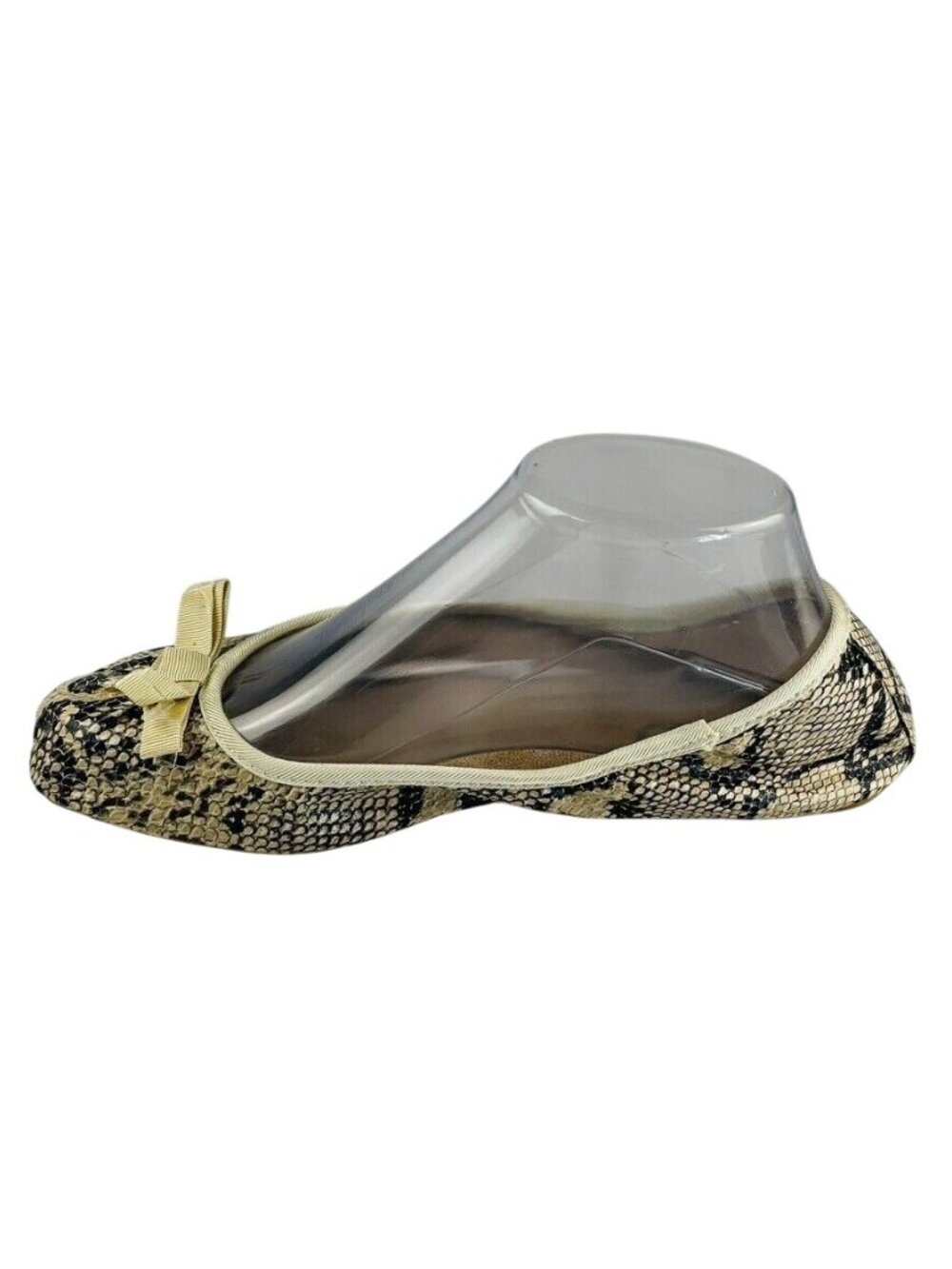 Mixx Shuz Casey-06 Snake Print Ballet Flats Size 8 Womens Slip-On Shoes - Picture 13 of 14